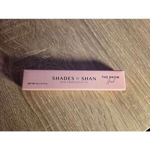 Shades By Shan The Brow Gel Clear 3ml 0.1 fl oz New in Box NIB Long Lasting Hold